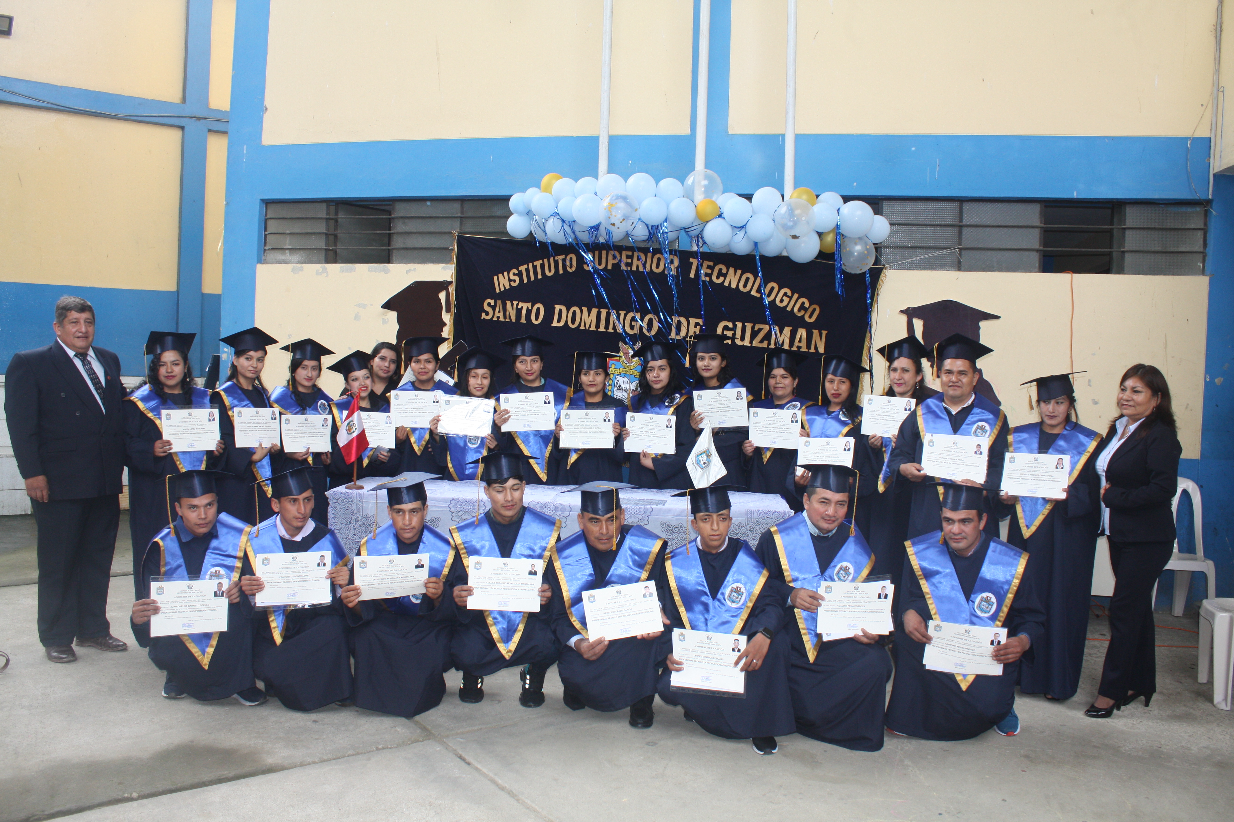 Ceremonia de entrega de títulos